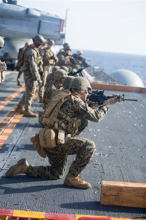 Dvids Images Marines Conduct A Deck Shoot On Ship Image 3 Of 11
