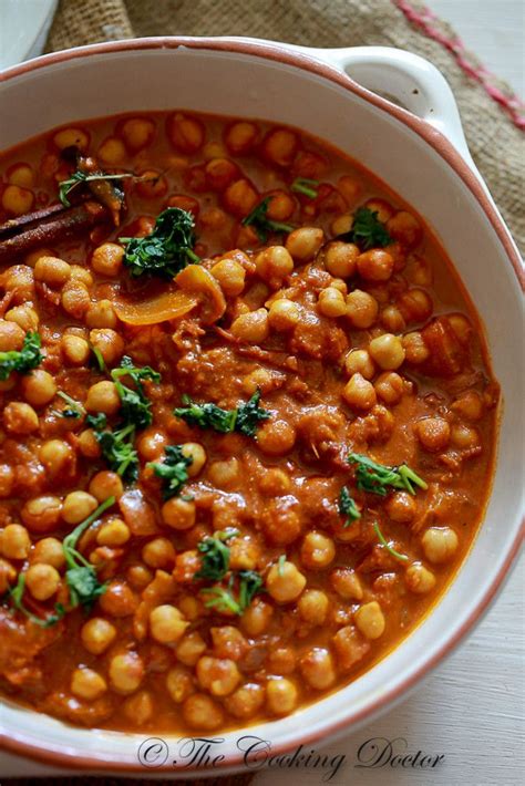 Arabic Chickpea Curry Stew Cooking Soup And Sandwich