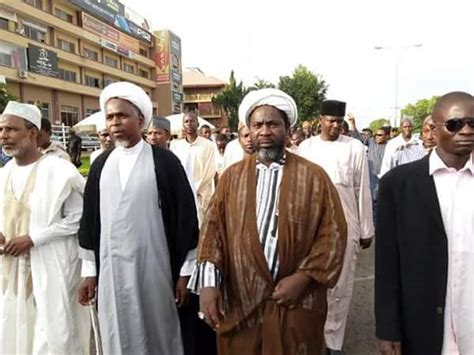 Here are the photos of shiite leader sheikh ibrahim zakzaky as he regains freedom after 6yrs in detention. Crippled Man Leads 'Free Zakzaky' Protest In Abuja (Photos ...