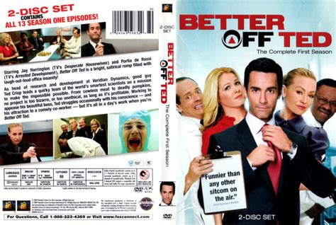 Better Off Ted Season 1 2009 R1 Dvd Cover And Labels Dvdcovercom