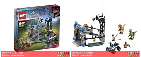 Lego Jurassic World Raptor Escape Set Picture Toys N Bricks
