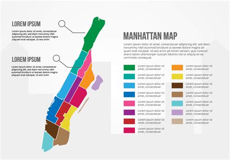 Manhattan Map Outline