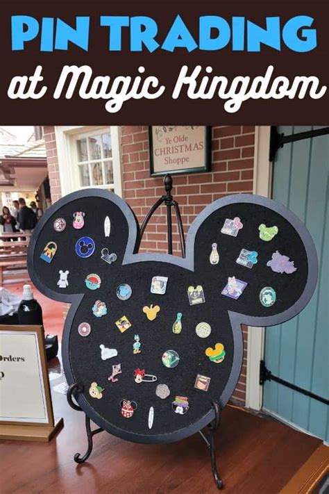 Disney Pin Trading Boards In Magic Kingdom