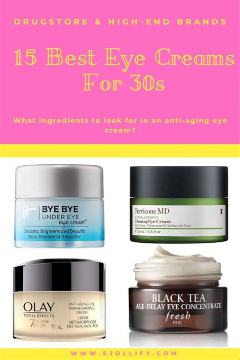 15 Best Eye Products For 30s Anti Aging Eye Creams Eye Anti Aging