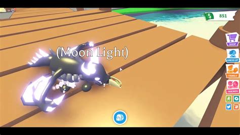 Roblox Adopt Me About My Neon Shadow Dragon Youtube