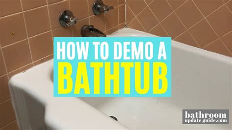 The overall cost of your demolition will depend on the size of your bathroom, the kind of materials being removed, and the extent of the demolition work you want done. How to Demo a Bathtub? - Bathroom Update Guide