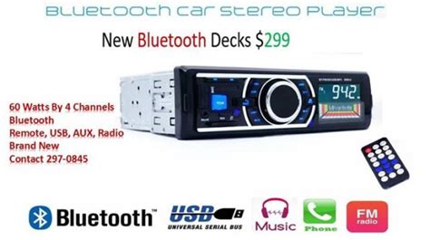 Bluetooth Car Decks 299 Usb Radio Hermittbiz