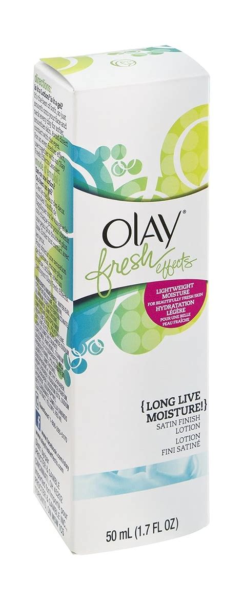 Olay Fresh Effects Long Live Moisture Satin Finsh Lotion 1