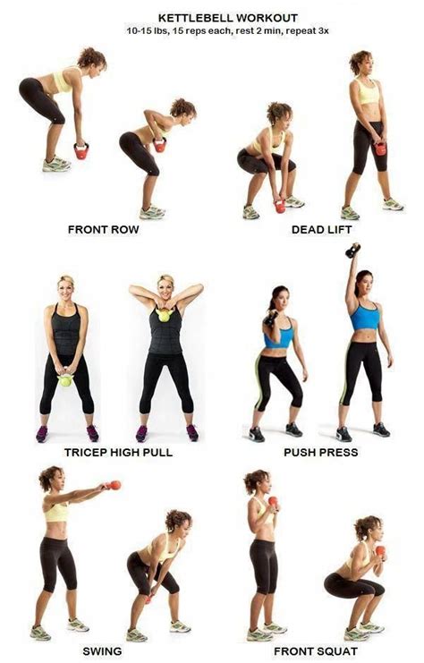 15 Minute Crossfit Kettlebell Workouts With Comfort Workout Clothes