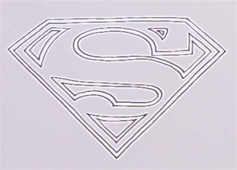 How To Draw The Superman Logo