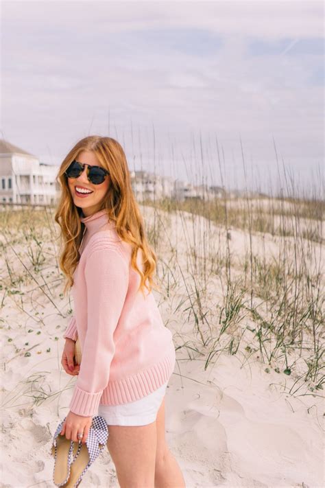 Preppy Pink Beach Sweater Carolina Beach Nc Preppy Style Summer