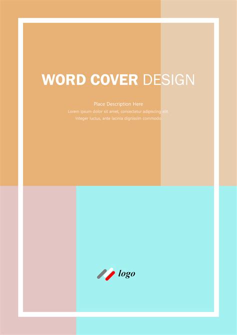 Microsoft Word Cover Templates 30 Free Download Word Free
