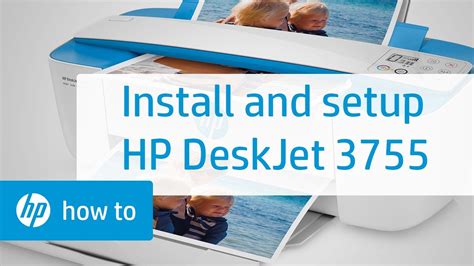 Printer setup, software & drivers > tag: How To Set Up the HP DeskJet 3755 All-in-One Printer | HP ...