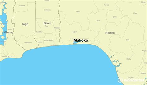 Map of lagos' initial city boundaries, showing its contemporary districts. Where is Makoko, Nigeria? / Makoko, Lagos Map - WorldAtlas.com