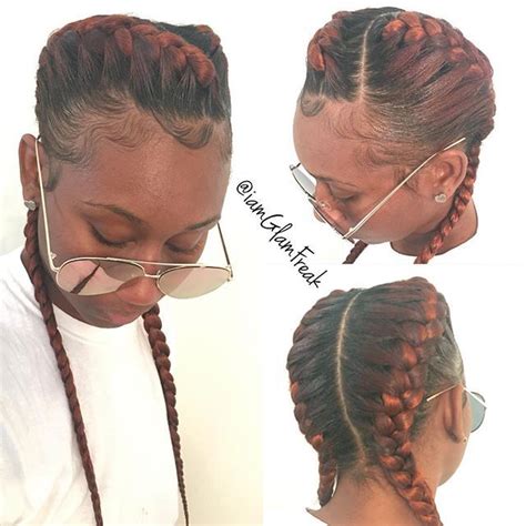 This post may contain affiliate links, which means that i get a commission if you decide to make a purchase 30 best 2 goddess braids with weave pictures and tips taking into consideration thin 2 goddess braids with weave pictures and tips. Two goddess braids #GlamFreak #GlamFreakOnHair # ...