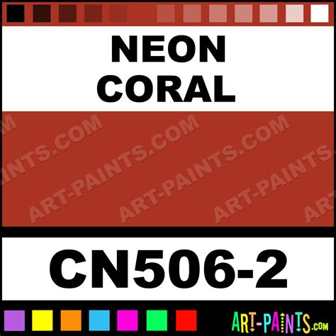 Neon Coral Concepts Underglaze Ceramic Paints Cn506 2 Neon Coral