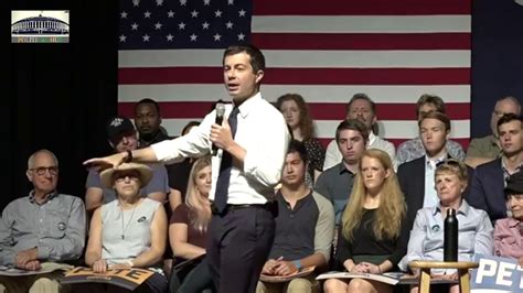 It was formally announced on april 14, 2019, in south bend. Mayor Pete Buttigieg holds a town hall event in ...