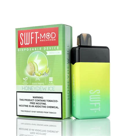 Swft Mod 5000 Puff Rechargeable Disposable 15ml Tfn Mid Atlantic Distribution