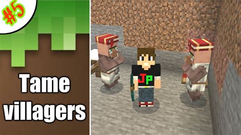 Minecraft Tame Villagers How To Tame Villagers In Mcpe Beast Boy