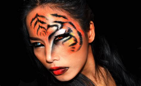 Tiger Halloween Makeup Look Tiger Halloween Halloween Make Up Looks
