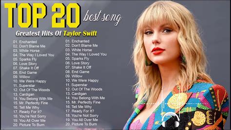 The Very Best Of Taylor Swift Non Stop Playlist YouTube
