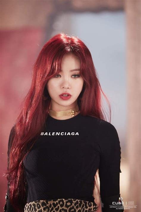 Check spelling or type a new query. Soojin | Red hair kpop