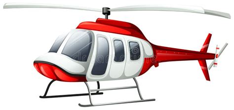 Un Vuelo Del Helicóptero Ilustración Del Vector Ilustración De Rote