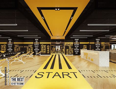 Gym turf rolls make a great surface for speed and agility training because they're made to absorb. BLACK & YELLOW - GYM on Behance | Commercial gym design ...