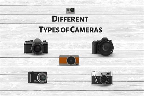 Different Types Of Professional Cameras