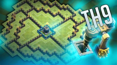 10 best town hall 9 farming base layouts of 2020 ✅ the best layouts to defend your loot and fill your storages ✅ with copy link. Clash of Clans - Townhall 9 (TH9) Dark Elixir Farming Base ...