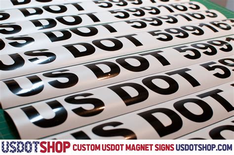 Custom Usdot Number Sticker Decal Lettering Signs For Us Dot Truck Com