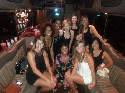 Fun Night Out With The Bride And Bridesmaids Brides And Bridesmaids Night Out Bride