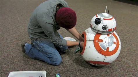 Fully Functional Bb8 Build Life Size Diy Fan Built Bb 8 Youtube