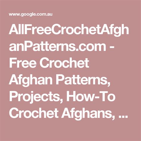 Keeping It Classic Crochet Afghan Pattern Afghan Crochet Patterns