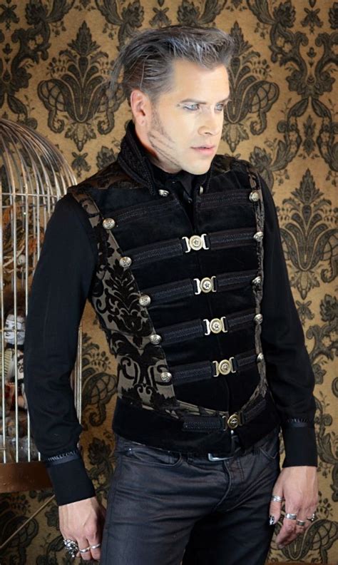 Check spelling or type a new query. steampunk couture clothing | DOMINION VEST - BROWN VELVET ...