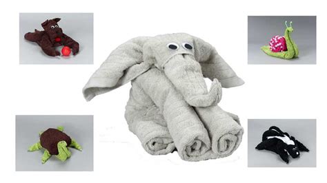 How do i bath my baby? Towel Origami Animal / Creative Towel Folding Instructions ...