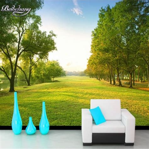 Beibehang Customize Any Size 3 D Mural Wallpaper Natural Landscape