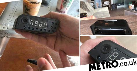 Couple Find Spy Camera Hidden In Clock At Airbnb Flat Metro News