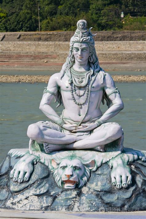 Shiv Mahadev Rishikesh India Lord Shiva Statue Shiva Statue Lord Shiva