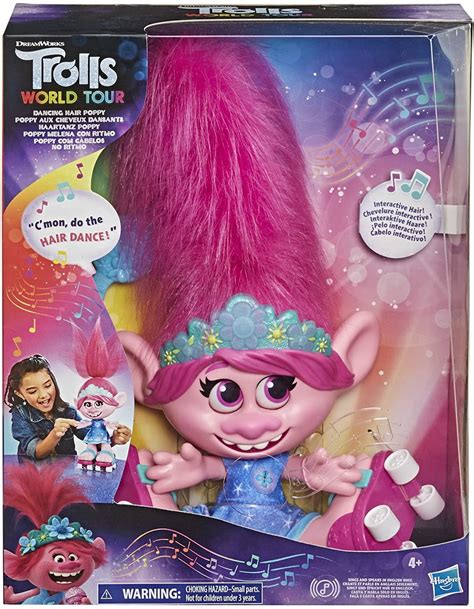 Trolls Dancing Hair Poppy Doll Ebay