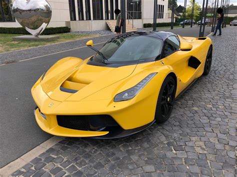 Ferrari Laferrari In Modena Yellow Rautos