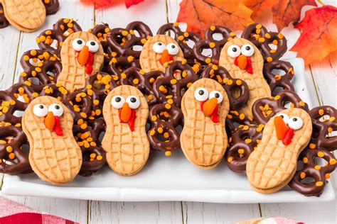 Easy No Bake Turkey Cookies For Thanksgiving Play Party Plan