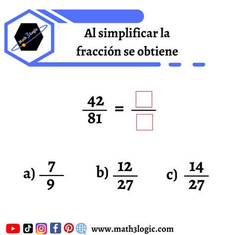 Simplificación De Fracciones Aprende A Reducir Fracciones Paso A Paso