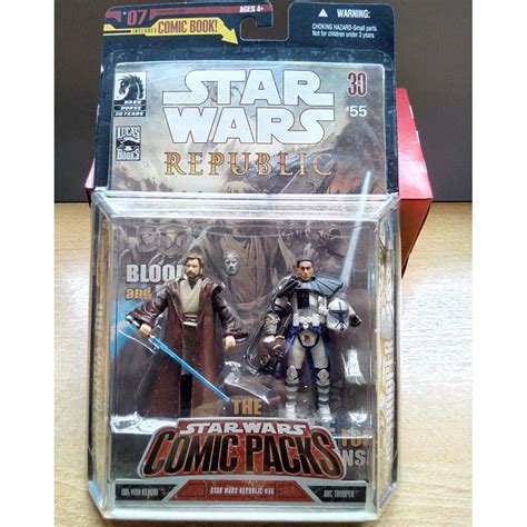 Star Wars Comics Packs Obi Wan Kenobi And Arc Trooper Hobbies And Toys