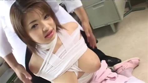 Bukkake Fetish Japanese Nurse With Big Natural Tits Gets Cum Covered