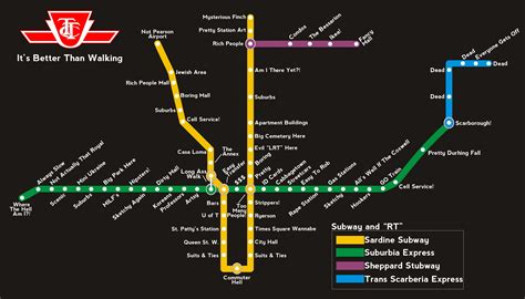 Printable Toronto Subway Map Printable Word Searches