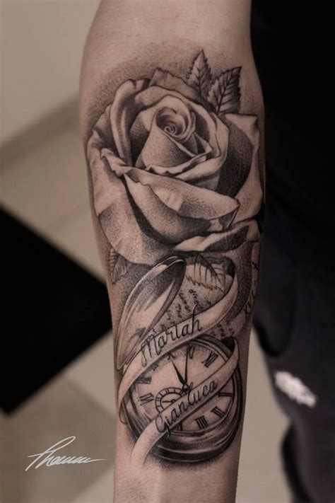 Rose Tattoos With Names On Arm Best Tattoo Ideas In 2020 Rose Tattoo