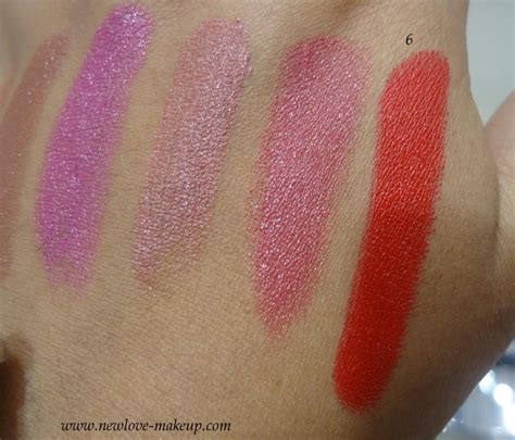 Colorbar Take Me As I Am Lip Color Swatches New Love Makeup