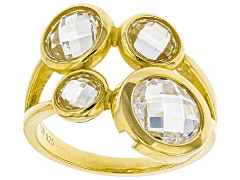 Bella Luce 746ctw White Diamond Simulant Eterno Yellow Ring 4