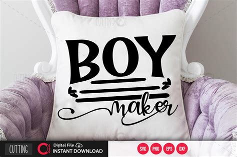 Boy Maker Graphic By Printablesvg · Creative Fabrica